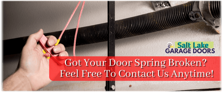 Broken Garage Door Spring Repair Salt Lake (801) 515-3994